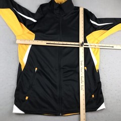 Holloway Sweatshirt Adult Small Black Full Zip Pockets Breathable Lightweight
