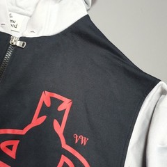 Vivienne Westwood Rugged Zip Hoody Hooded Zip Through Jumper Top Size Medium