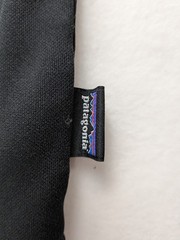 Patagonia Black Pullover Hoodie 100% Polyester Gorpcore Outdoor Size Medium Mens