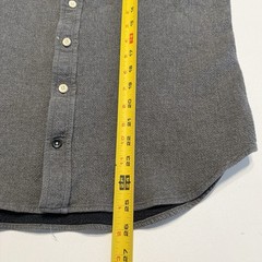 Taylor Stitch Button Down Shirt Mens Size 40 Gray Long Sleeve Organic Cotton