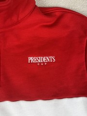 Barstool Golf Sports Presidents Cup Pullover Mens XL Red White Blue Sweatshirt