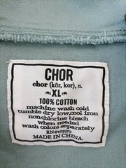 Chor Mens Olive Shirt Jacket Hooded XL Cotton New
