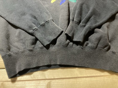 United Colors of Benetton Sweatshirt Size M Black Made In Indonesia Vintage 90’s