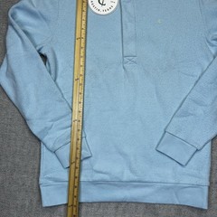 Criquet Polo Sweatshirt Mens Small Golf Pullover Preppy Rugby Casual Fleece