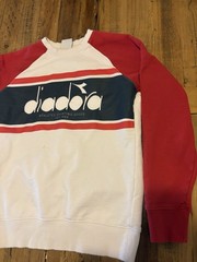 Diadora Pullover 90s Size L Made In Bangladesh