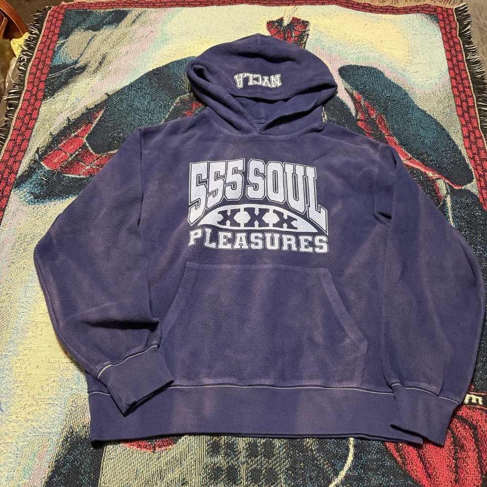 Triple 5 Soul 555 Soft Hoodie Pleasures Men’s Size Large Oversized Heavyweight