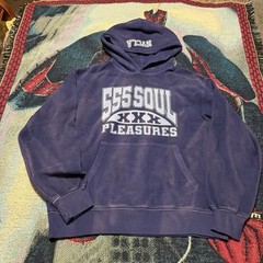 Triple 5 Soul 555 Soft Hoodie Pleasures Men’s Size Large Oversized Heavyweight