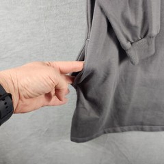 Friends Tunic Sweatshirt Adult S Gray Crewneck Side Pockets Warner Bros TV Show