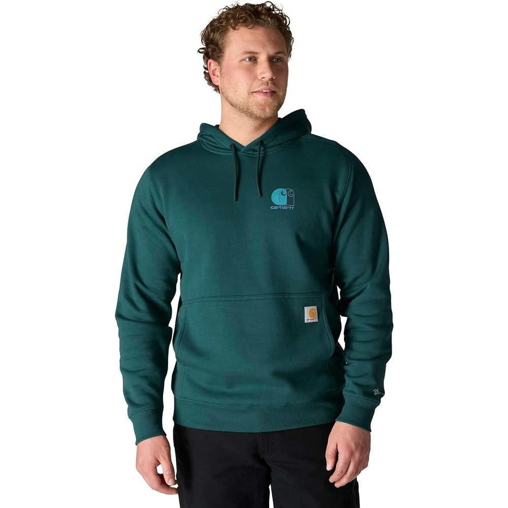 Carhartt Men’s Force Relaxed Fit Lightweight Logo Graphic Sweatshirt XL Tall