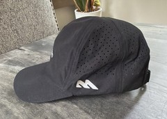 Minted New York Run Club Mesh Cap Hat Lightweight One Size Adjust Black Reflect