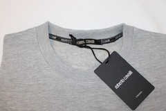Roberto Cavalli Cotton Crew Neck Pullover Sweatshirt Made in Italy Size S,M,L,XL