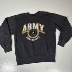 Vintage United States US Army Pullover Sweatshirt Soffe Sweats Men’s M Black USA