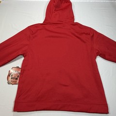 Powerhouse Gym Official Graphic Hoodie Sweatshirt 100% Polyester Red NWT Mens M