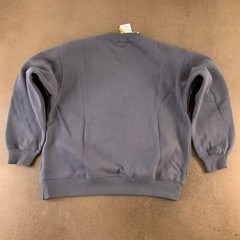 4uYes Adult Size Medium Gray For U Yes Blurred Graphic Crew Neck Sweatshirt NWT