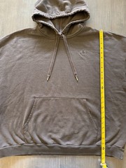 Alo Hoodie Mens 2XL Brown Accolade Sweatshirt Gorpcore Streetwear Workout Boxy