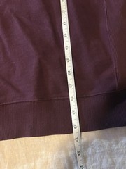 Tracksmith Sweatshirt Mens Medium Plum Burgundy Crewneck Pullover