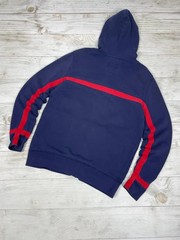 Vivienne Westwood Hoodie Logo Orb Zip Up Y2K Men SZ XL Blue