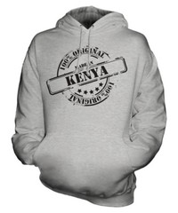 MADE IN KENYA UNISEX HOODIE MENS WOMENS LADIES GIFT CHRISTMAS BIRTHDAY 50TH