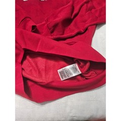 Adidas Deep Red Crewneck Sweatshirt Size Medium
