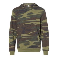 9595GB Hanes Alternative Unisex Youth Challenger Hoodie – Camo – L