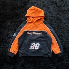 Chase Authentic Tony Stewart 20 Hoodie Men Black Orange Pullover Embroidered – 7