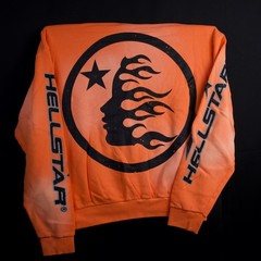 Hellstar Fire Orange Hoodie Authentic Size – XL ✅ Trusted Seller