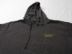 Hook & Irons Unisex Adult’s Razor’s Edge Pocket Hoodie EJ3 Charcoal Size XL