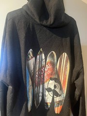 National Bohemian Route One Apparel Hooded Sweatshirt Size 3XL Dark Grey