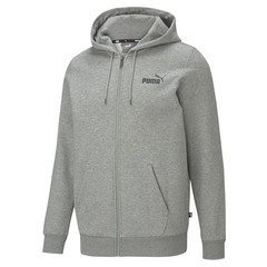 PUMA Essentials Small Logo Full Zip Hoodie Mens Size XXS Casual Outerwear 58670