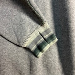 Tommy Bahama Jeans Island Modern Fit Snap Henley Fleece Pullover Gray Mens Large