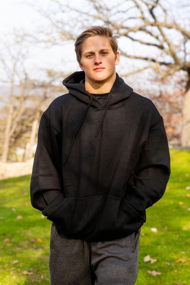 Pulse Big&Tall Best Fit Superior Fleece Hoodie Red Black Navy LT/DK Grey Maroon