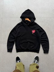 Vivienne Westwood Heart patch black hoodie size XL