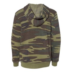 9595GB Hanes Alternative Unisex Youth Challenger Hoodie – Camo – L