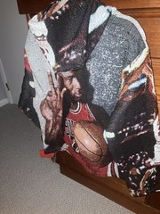 Brand X Studios Designer Brand Michael Jordan 3 Tapestry Pullover Hoodie Medium