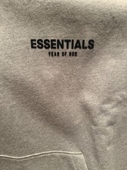 Essentials Fear Of God Dark Oatmeal SS22 NEW WITH TAGS SIZE L Dark Gray Color