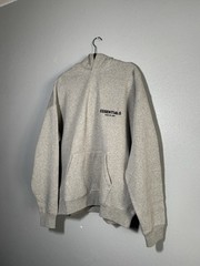 Essentials Dark Oatmeal Hoodie