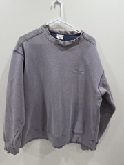 Columbia Sweatshirt Mens Large Gray Pullover Crewneck Solid Fleece All Seasons