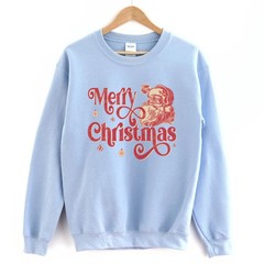 Christmas Sweatshirt Retro Holiday Festive Apparel