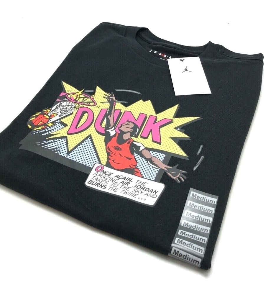*NEW* Men’s NIKE AIR JORDAN OFF COURT ESSENTIALS T-SHIRTS BLACK (FZ1939 010)