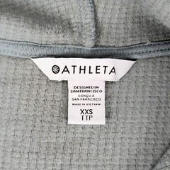 Athleta Light Green Coaster Luxe Waffle Hoodie Women’s XXS