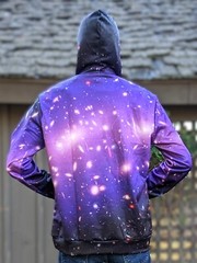 AMIALA Galaxy Universe Hooded Sweatshirt, 3D Unisex Hoodies S M L XL 2XL