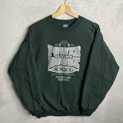 Vintage Power House Gym Green Sweatshirt Arlington Heights USA Made Size XL