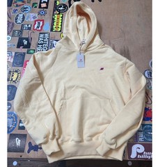 New Balance Made in USA Hoodie Pale Yellow MT41543 Mens M hoodie Sweatshirt