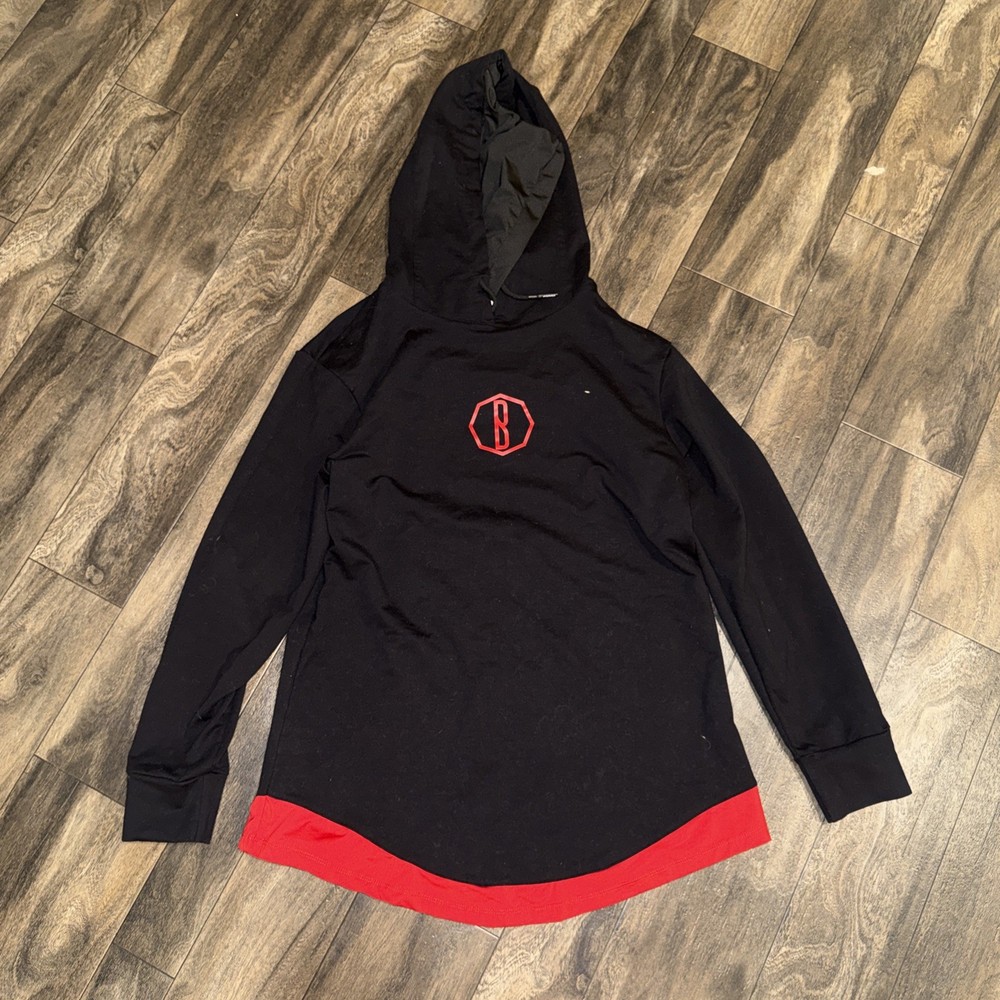 Unbranded Athletic Fit Workout Hoodie Gym Wear “Be Brave” Men’s Size L/XL