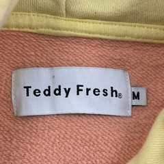 Teddy Fresh Hoodie Sweatshirt Mens M Multicolor Colorful Colorblock Logo 90s