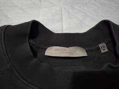 Fear of God Essentials Crewneck Sweatshirt Size XXL In Iron Color