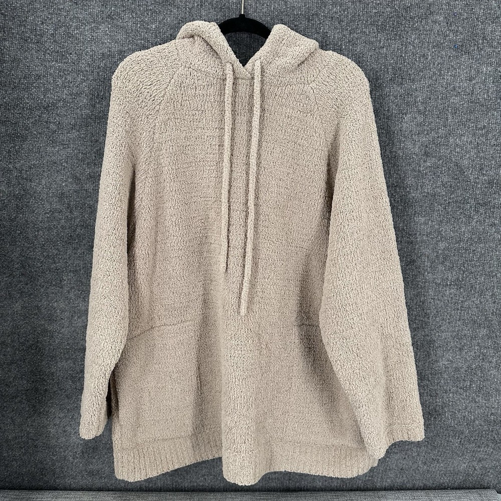 Sunday Citizen Snug Blanket Hoodie Unisex One Size Taupe Microfiber Cozy Soft
