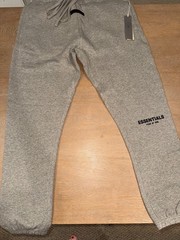 Essentials Fear Of God Dark Oatmeal Grey Set Hoodie & Pants Brand New Size L NWT