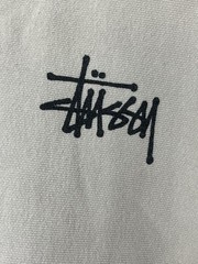 Stussy Sweatshirt Men’s Small Beige Basic Crew 90s Logo Crewneck Streetwear