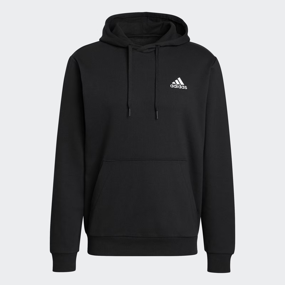 adidas Essentials Fleece Hoodie Black